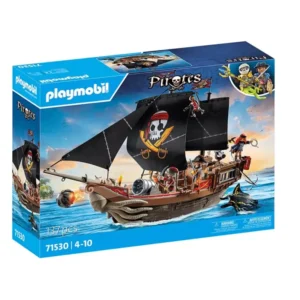 PLAYMOBIL Piraten Pirates großes Piratenschiff mit Kanone 71530